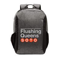 Juan Flushing Queens Platform Sign Vector Backpack
