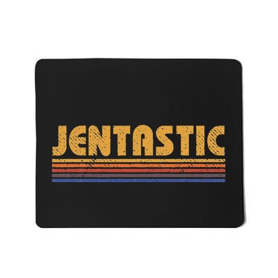 Jentastic Funny Retro First Name Jen Jennifer Mousepad