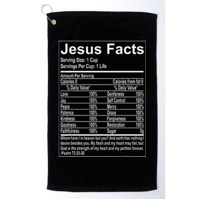 Jesus Facts Religious Studies Catholicism Golf Towel