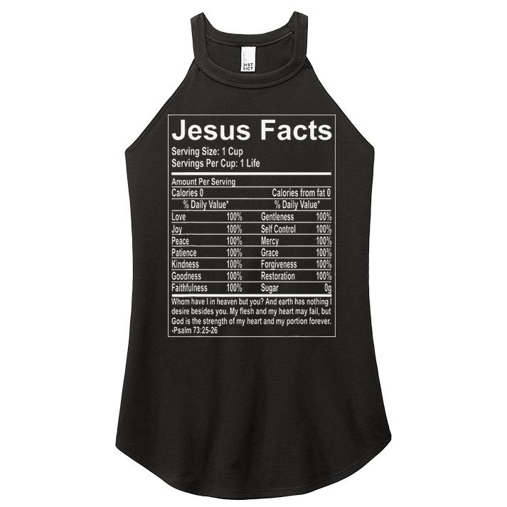 Jesus Facts Religious Studies Catholicism Women's Perfect Tri Rocker Tank