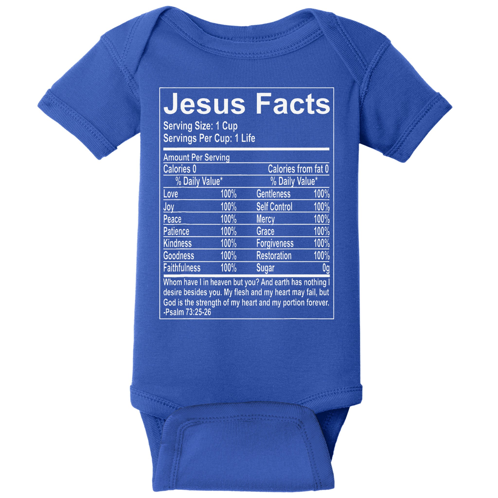 Jesus Facts Religious Studies Catholicism Baby Bodysuit
