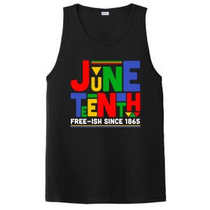 Juneteenth Freegiftish Since 1865 Melanin Black History African Cute Gift PosiCharge Competitor Tank