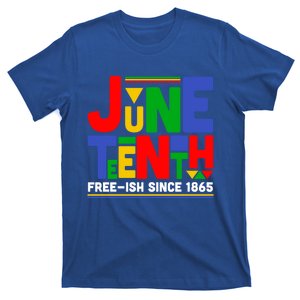 Juneteenth Freegiftish Since 1865 Melanin Black History African Cute Gift T-Shirt