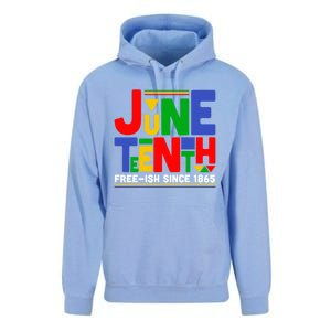 Juneteenth Freegiftish Since 1865 Melanin Black History African Cute Gift Unisex Surf Hoodie