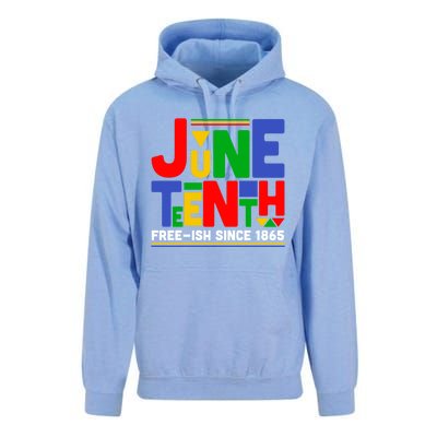 Juneteenth Freegiftish Since 1865 Melanin Black History African Cute Gift Unisex Surf Hoodie