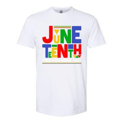 Juneteenth Freegiftish Since 1865 Melanin Black History African Cute Gift Softstyle CVC T-Shirt