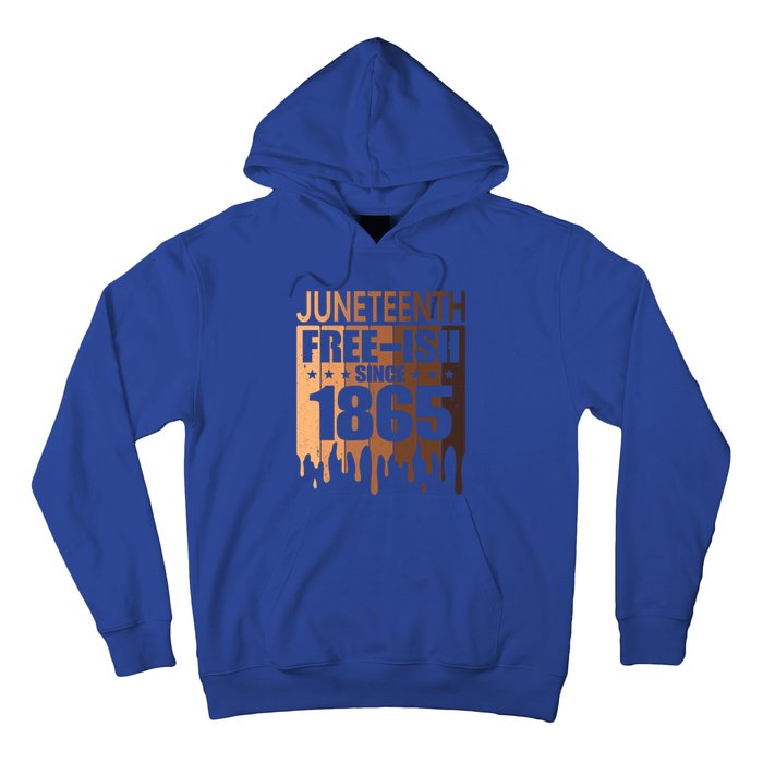 Juneteenth Freegiftish Since 1865 Melanin Black History Cute Gift Hoodie