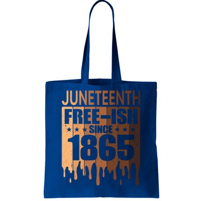 Juneteenth Freegiftish Since 1865 Melanin Black History Cute Gift Tote Bag