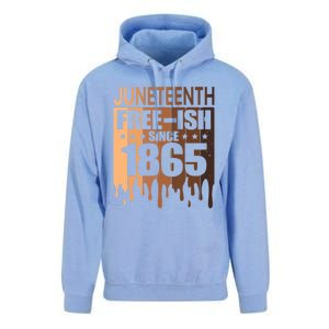 Juneteenth Freegiftish Since 1865 Melanin Black History Cute Gift Unisex Surf Hoodie