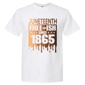 Juneteenth Freegiftish Since 1865 Melanin Black History Cute Gift Garment-Dyed Heavyweight T-Shirt