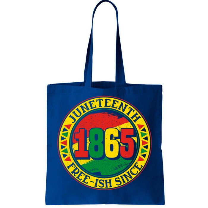 Juneteenth Freegiftish Since 1865 Vintage Black History Meaningful Gift Tote Bag