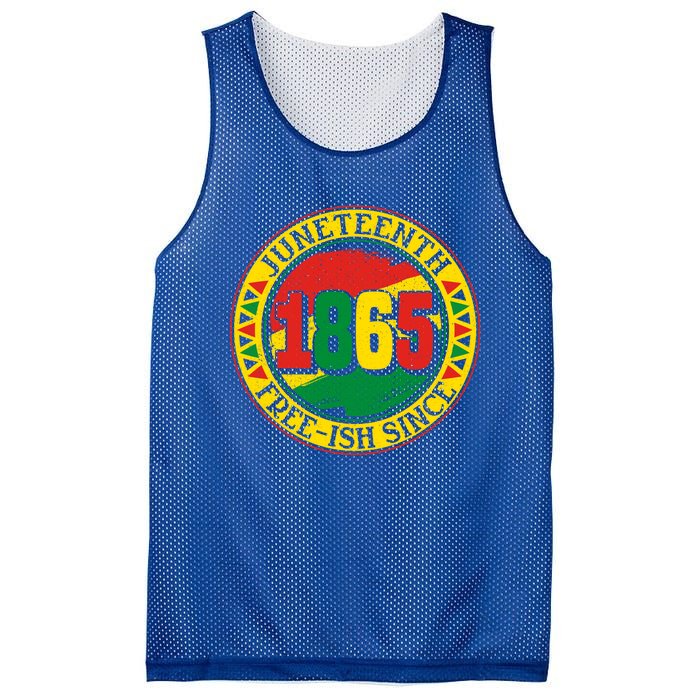 Juneteenth Freegiftish Since 1865 Vintage Black History Meaningful Gift Mesh Reversible Basketball Jersey Tank