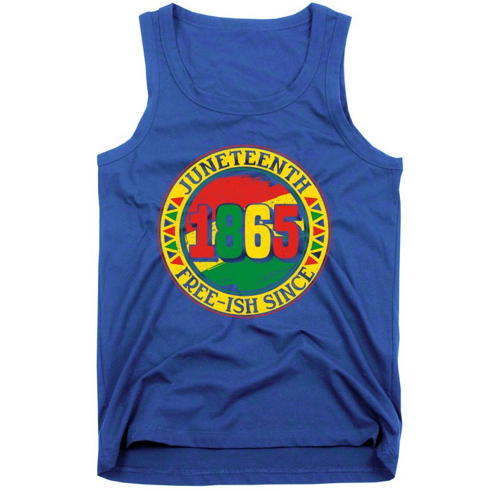 Juneteenth Freegiftish Since 1865 Vintage Black History Meaningful Gift Tank Top