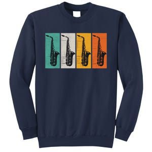 Jazz Funk & Soul Retro Saxophones Sweatshirt