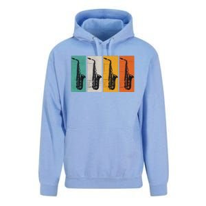 Jazz Funk & Soul Retro Saxophones Unisex Surf Hoodie