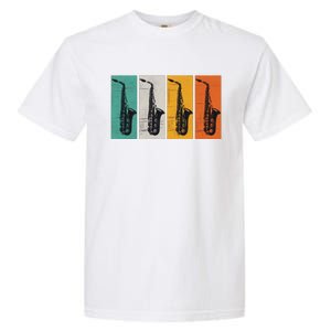 Jazz Funk & Soul Retro Saxophones Garment-Dyed Heavyweight T-Shirt