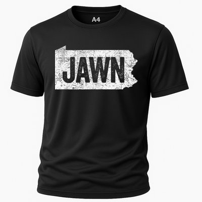 Jawn Funny Slang Philadelphia Vintage Cooling Performance Crew T-Shirt