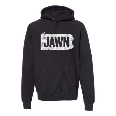 Jawn Funny Slang Philadelphia Vintage Premium Hoodie