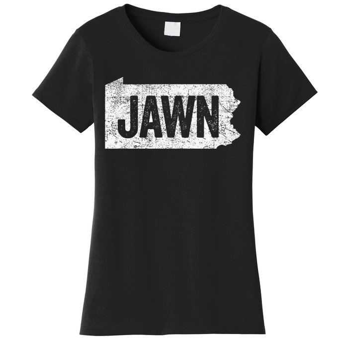 Jawn Funny Slang Philadelphia Vintage Women's T-Shirt