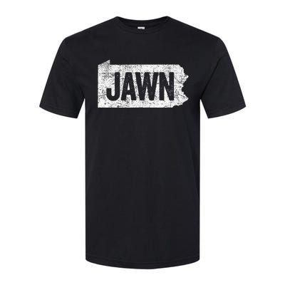 Jawn Funny Slang Philadelphia Vintage Softstyle CVC T-Shirt