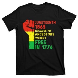 JUNETEENTH Freeish Since 1865 Melanin Ancestor Black History T-Shirt