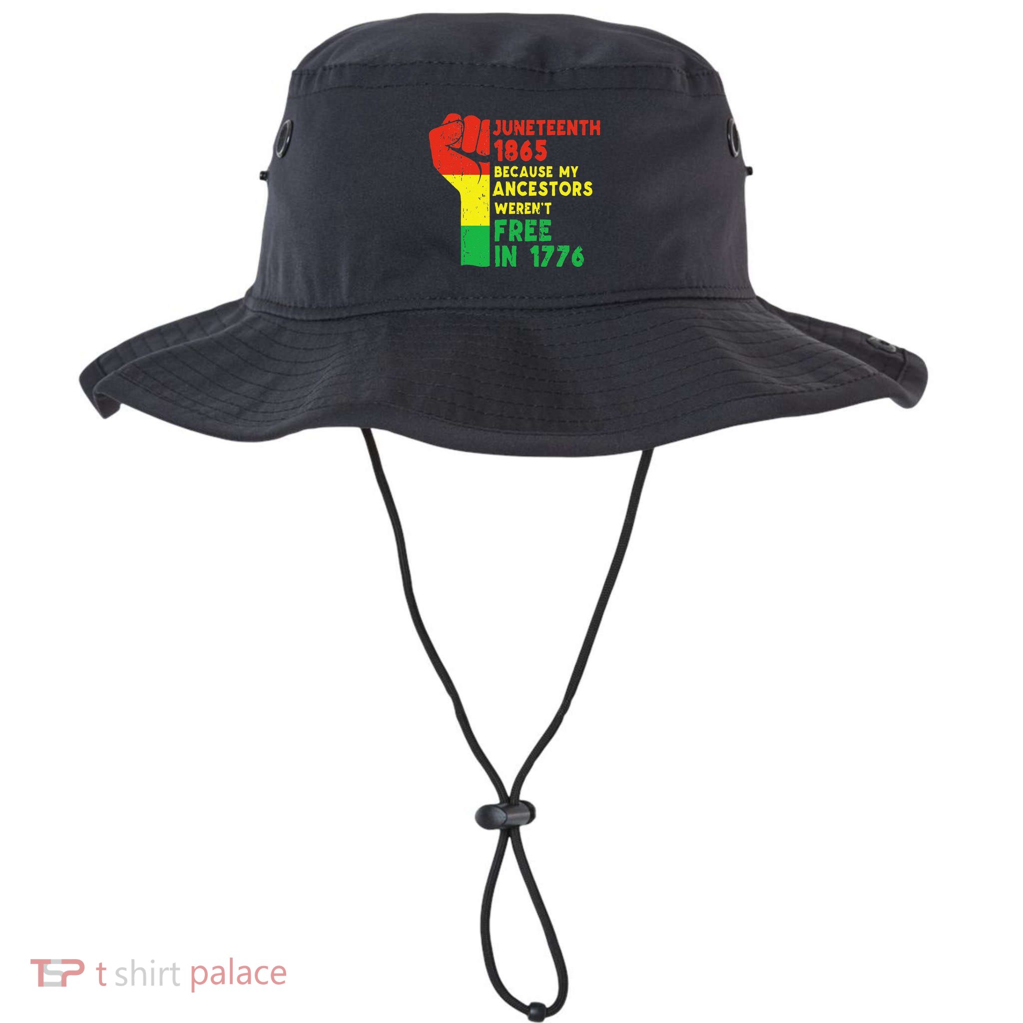 JUNETEENTH Freeish Since 1865 Melanin Ancestor Black History Bucket Hat