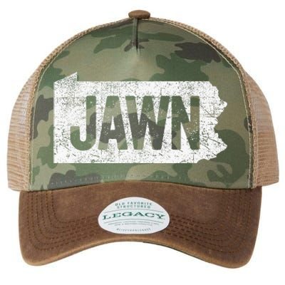 Jawn Funny Slang Philadelphia Vintage Legacy Tie Dye Trucker Hat