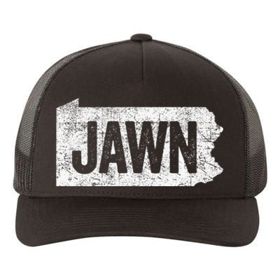 Jawn Funny Slang Philadelphia Vintage Yupoong Adult 5-Panel Trucker Hat