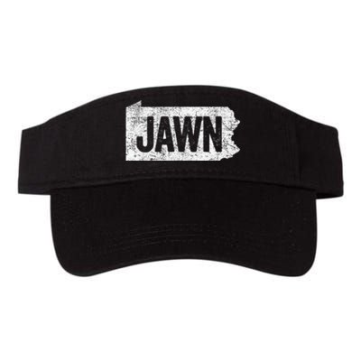 Jawn Funny Slang Philadelphia Vintage Valucap Bio-Washed Visor