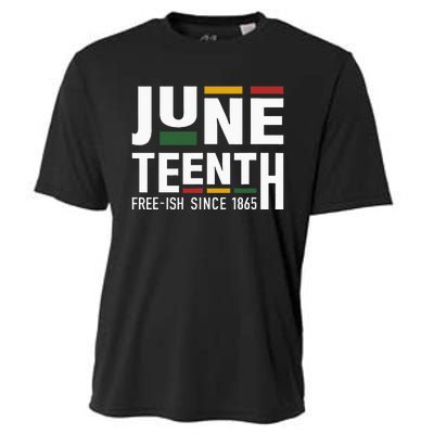 Juneteenth Freeish Since 1865 For Black African Freedom Cooling Performance Crew T-Shirt