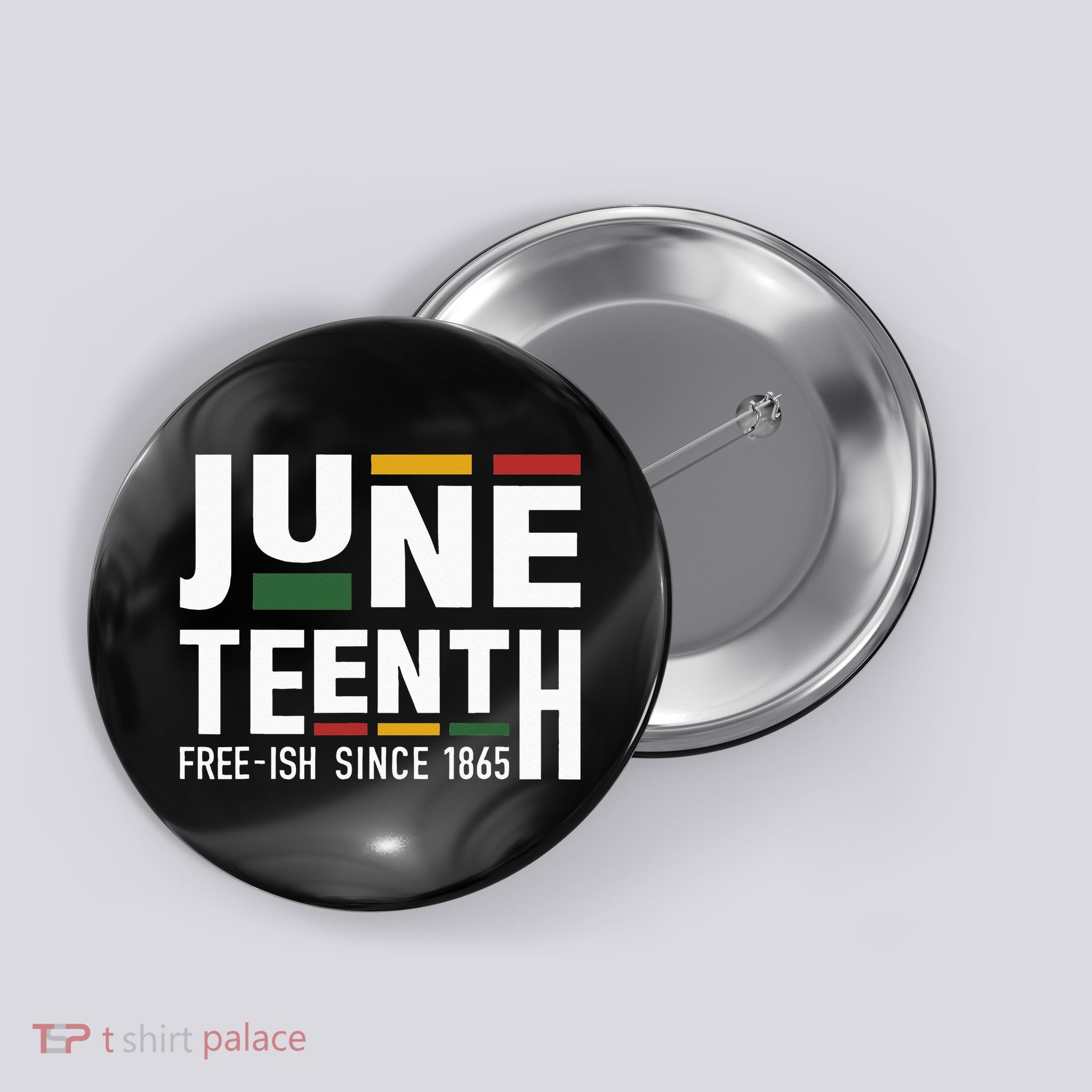 Juneteenth freeish since 1865 for black african freedom Button