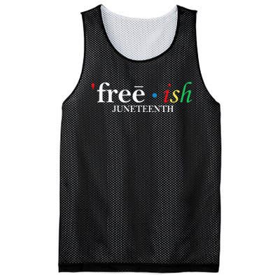 JUNETEENTH Freeish Since 1865 Melanin Ancestor Black History Mesh Reversible Basketball Jersey Tank