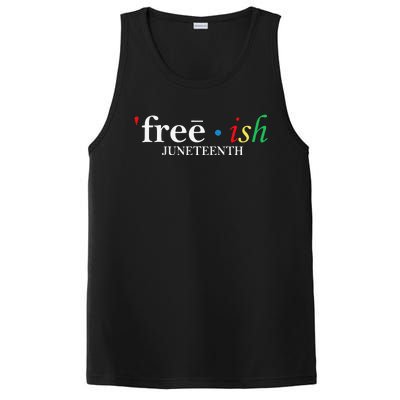 JUNETEENTH Freeish Since 1865 Melanin Ancestor Black History PosiCharge Competitor Tank