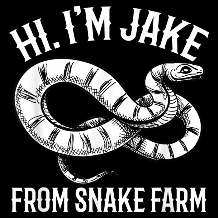 Jake From Snake Farm Rattlesnake Pit Funny Snake Drawstring Bag
