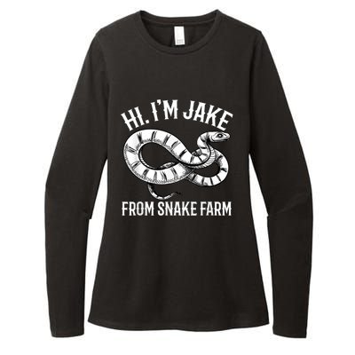 Jake From Snake Farm Rattlesnake Pit Funny Snake Womens CVC Long Sleeve Shirt