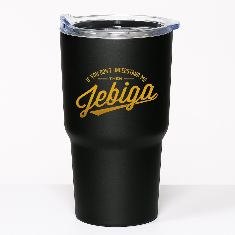 Jebiga Funny Serbian Bosnian Croatian Balkan Pride Slang Tumbler