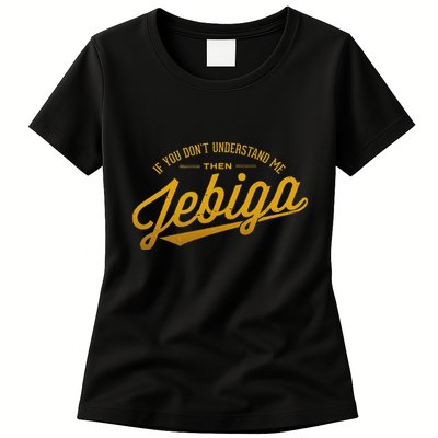 Jebiga Funny Serbian Bosnian Croatian Balkan Pride Slang Womens T-Shirt