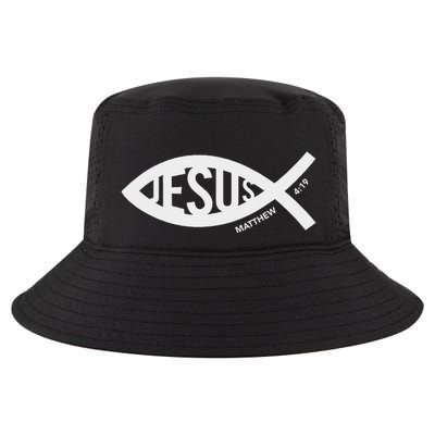 Jesus Fish Symbol Christian Cool Comfort Performance Bucket Hat
