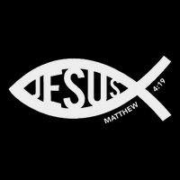 Jesus Fish Symbol Christian Cooling Performance Crew T-Shirt