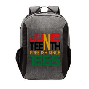 Juneteenth Freeish Since 1865 Gift African Pride Vector Backpack