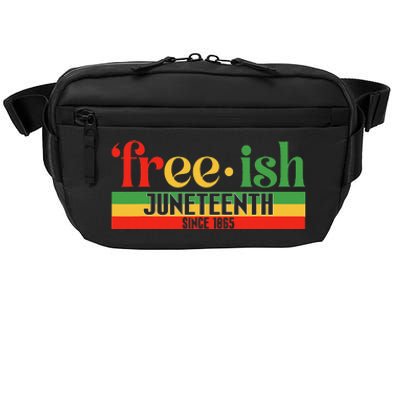 Juneteenth Freeish Since 1865 Celebration Black Month Crossbody Pack