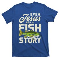 Jesus Fish Story Fisherman God Christ Fishing Christian Gift T-Shirt