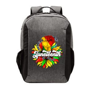 Juneteenth Fist Sunflower Black History Africa America Pride Cute Gift Vector Backpack