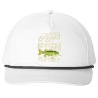 Jesus Fish Story Fisherman God Christ Fishing Snapback Five-Panel Rope Hat