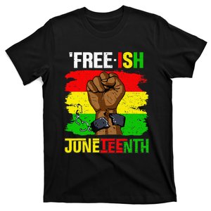 Juneteenth Free-Ish Since 1865 Independence Africa American T-Shirt