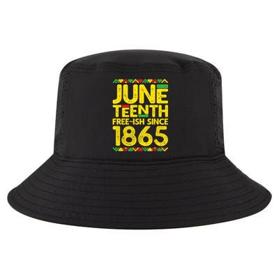 Juneteenth Freeish Since 1865 Black Pride Cool Comfort Performance Bucket Hat