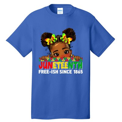 Juneteenth Freeish Since 1865 Black Freedom Day Gift Tall T-Shirt