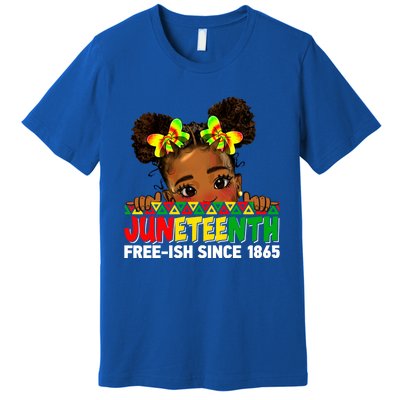 Juneteenth Freeish Since 1865 Black Freedom Day Gift Premium T-Shirt