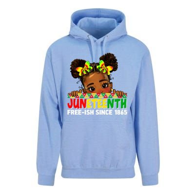 Juneteenth Freeish Since 1865 Black Freedom Day Gift Unisex Surf Hoodie