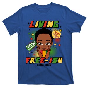 Juneteenth Freeish Since 1865 Black Freedom Afro Gift T-Shirt